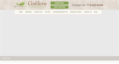 Desktop Screenshot of gardens-springshadows.com