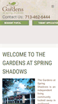 Mobile Screenshot of gardens-springshadows.com